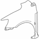 GM 42505448 Fender, Front Driver Side GM 42505448 Fender, Front Driver Side