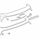 GM 84679998 Spoiler, Rear GM 84679998 Spoiler, Rear