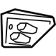 GM 23260858 Outer Bracket, Driver Side