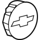 GM 42729467 Center Cap, Silver GM 42729467 Center Cap, Silver