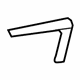 GM 15923613 Bumper Cover Side Bracket, Passenger Side GM 15923613 Bumper Cover Side Bracket, Passenger Side