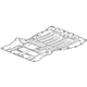 GM 42802341 Under Cover, Front GM 42802341 Under Cover, Front