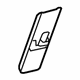 GM 95911407 Seat Belt Cover GM 95911407 Seat Belt Cover