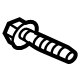GM 11548893 Lower Control Arm Bolt, Front GM 11548893 Lower Control Arm Bolt, Front