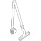GM 86518267 Retractor Kit, Seat Belt, Backen Black GM 86518267 Retractor Kit, Seat Belt, Backen Black