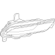 GM 42716018 Backup Lamp, Driver Side