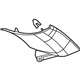 GM 20793981 Corner Trim, Gray, Driver Side GM 20793981 Corner Trim, Gray, Driver Side