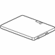 GM 15792938 Insert Panel, Rear