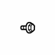 GM 11514541 Gate Trim Panel Screw GM 11514541 Gate Trim Panel Screw