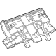 GM 26537679 Bracket, Mobile Telephone Radio GM 26537679 Bracket, Mobile Telephone Radio