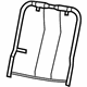 GM 19257277 Seat Back Frame, Front Passenger Side GM 19257277 Seat Back Frame, Front Passenger Side