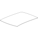 GM 85031026 Window, Roof Vent (Window) GM 85031026 Window, Roof Vent (Window)