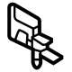 GM 23136565 Stud Plate, Front Driver Side