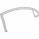 GM 20803291 Upper Molding, Rear Driver Side GM 20803291 Upper Molding, Rear Driver Side