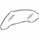 GM 10440820 Door Glass, Front Driver Side