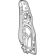 GM 84666939 Bumper Bracket, Front Driver Side GM 84666939 Bumper Bracket, Front Driver Side