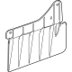 GM 85611496 Side Shield, Passenger Side GM 85611496 Side Shield, Passenger Side