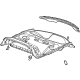 GM 87866771 Opening Frame, Rear GM 87866771 Opening Frame, Rear