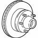 GM 19174911 Hub & Rotor, Front GM 19174911 Hub & Rotor, Front