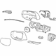 GM 23499285 Mirror Assembly, Rear Driver Side GM 23499285 Mirror Assembly, Rear Driver Side