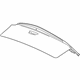 GM 84317518 Trunk Lid, Rear GM 84317518 Trunk Lid, Rear