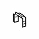 GM 84240689 Upper Reinforcement, Front Driver Side GM 84240689 Upper Reinforcement, Front Driver Side