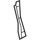 GM 84050205 Front Weatherstrip, Driver Side GM 84050205 Front Weatherstrip, Driver Side
