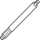 GM 26456292 Strut, Rear Compartment Lid Or Tail Gate Counter Balance GM 26456292 Strut, Rear Compartment Lid Or Tail Gate Counter Balance