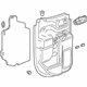 GM 84564671 Door Trim Panel, Rear Driver Side GM 84564671 Door Trim Panel, Rear Driver Side