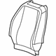 GM 23164900 Seat Back Cover, Black, Front GM 23164900 Seat Back Cover, Black, Front