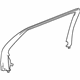 GM 42474614 Upper Trim, Rear Driver Side GM 42474614 Upper Trim, Rear Driver Side