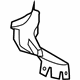 GM 23478445 Tail Lamp Pocket, Driver Side