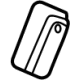 GM 42720891 Striker Reinforcement, Passenger Side GM 42720891 Striker Reinforcement, Passenger Side