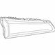 GM 84522867 Signal Lamp, Rear Passenger Side