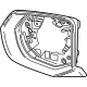 GM 85009059 Bezel, Rear View Mirror - Inside & Outside GM 85009059 Bezel, Rear View Mirror - Inside & Outside