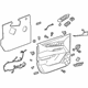 GM 25780089 Door Trim Panel, Black; Purple, Front Driver Side GM 25780089 Door Trim Panel, Black; Purple, Front Driver Side
