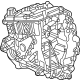 GM 24046565 Housing, Driver Side GM 24046565 Housing, Driver Side
