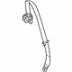 GM 84512928 Lap & Shoulder Belt, Black, Front Center GM 84512928 Lap & Shoulder Belt, Black, Front Center