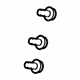 GM 92138919 Release Handle Clip GM 92138919 Release Handle Clip