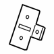 GM 23285530 Rear Seat Air Bag Bracket GM 23285530 Rear Seat Air Bag Bracket