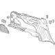 GM 85747051 Panel Assembly-Quarter Lower Rear Trim *Backen Blackk GM 85747051 Panel Assembly-Quarter Lower Rear Trim *Backen Blackk