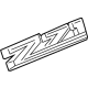 GM 84358093 Nameplate, Front Driver Side GM 84358093 Nameplate, Front Driver Side