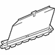 GM 84266505 Sunshade, Jet Black, Rear Passenger Side