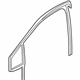 GM 42686961 Run Weatherstrip, Black, Front Passenger Side GM 42686961 Run Weatherstrip, Black, Front Passenger Side