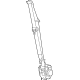 GM 26546003 Retractor Kit-Front Seat Belt *Backen Blackk