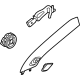 GM 42785650 Windshield Pillar Trim, Ash Gray, Driver Side GM 42785650 Windshield Pillar Trim, Ash Gray, Driver Side