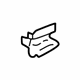 GM 15981709 Front Reinforcement, Driver Side GM 15981709 Front Reinforcement, Driver Side