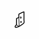 GM 15981627 Anchor Plate, Rear Driver Side GM 15981627 Anchor Plate, Rear Driver Side