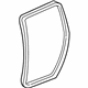 GM 19151467 Surround Weatherstrip, Black, Rear GM 19151467 Surround Weatherstrip, Black, Rear