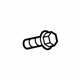 GM 11546841 Bumper Cover Bolt GM 11546841 Bumper Cover Bolt